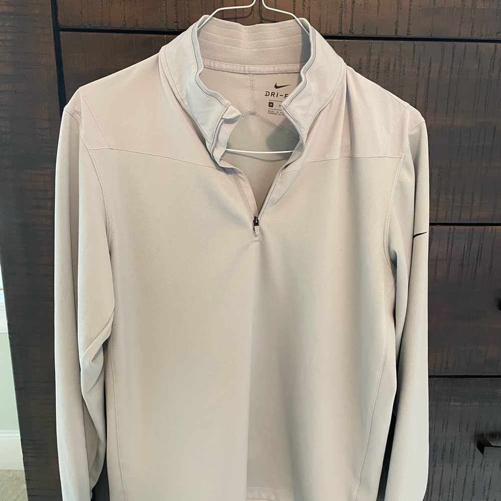 Nike Dri-FIT Light Gray Pullover